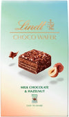 Lindat Milk Chocolate & Hazelnut Choco Wafers 135G