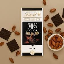 Lindat Excellence Combo 90%, 85% and 70% Cocoa Dark Chocolate Bars, 100g Each