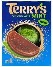 6 x Terry's Mint Milk Chocolate 145g