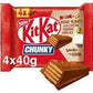 Kit Kat Chunky Milk Chocolate Bars Multipack 40g 12 Pack