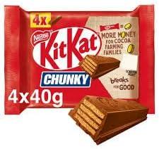 Kit Kat Chunky Milk Chocolate Bars Multipack 40g 12 Pack