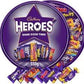 2 x Heroes Chocolate Tub 550G