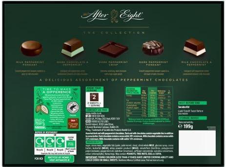 After Eight Dark & Milk Peppermint Chocolate Box 199g