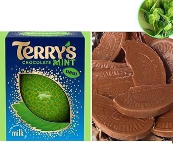 6 x Terry's Mint Milk Chocolate 145g