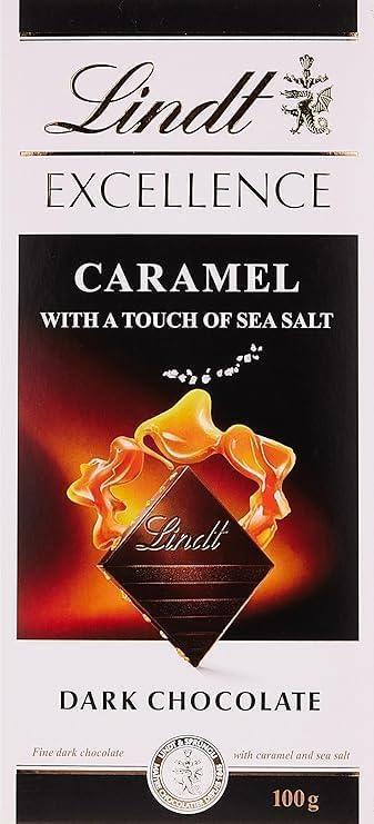 Lindat Excellence Caramel With Touch Of Sea Salt 100G