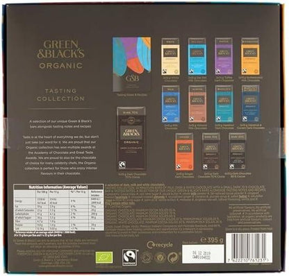 Green & Black's Organic Tasting Collection Chocolate Gift 395g