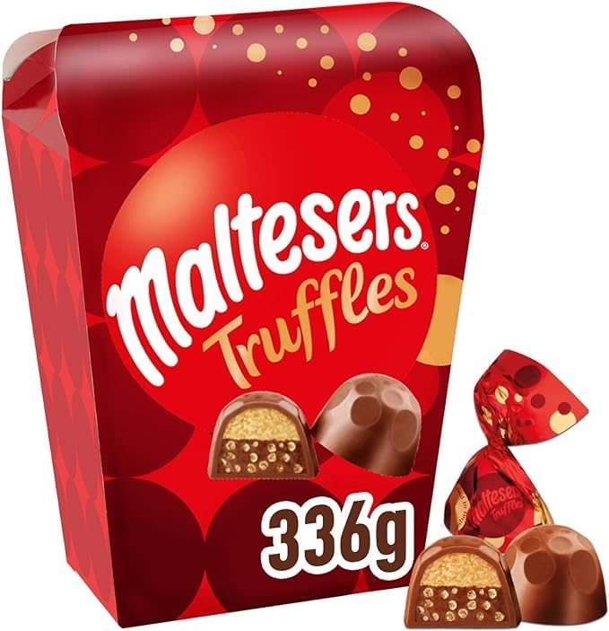 Maltesers Truffles Milk Chocolate Gift Box Chocolates 336g