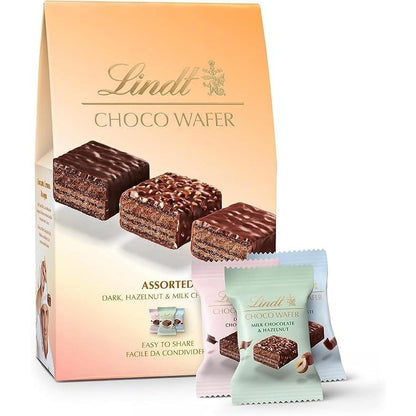 Lindat Assorted Chocolate Choco Wafers 138G