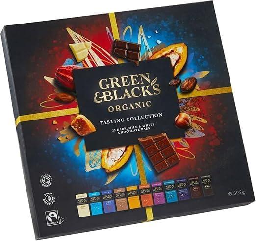 Green & Black's Organic Tasting Collection Chocolate Gift 395g