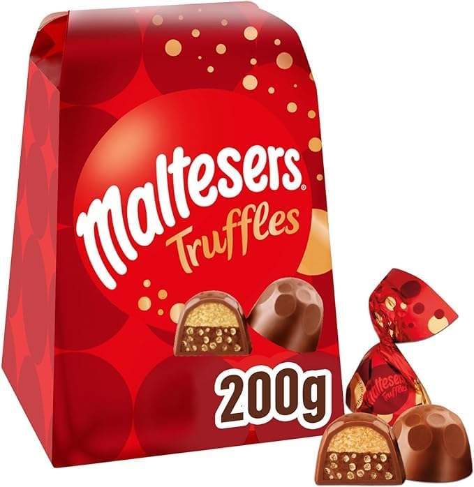 Maltesers Truffles Milk Chocolate Gift Box Chocolates 200g