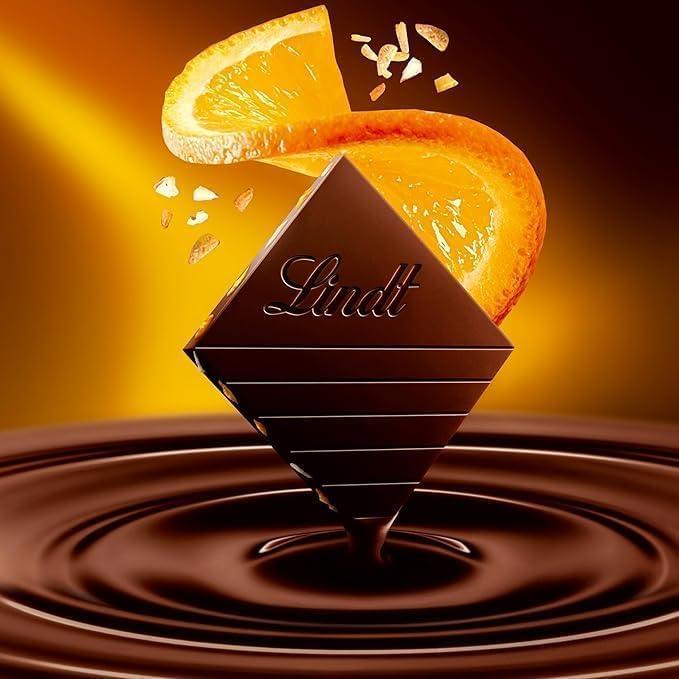 Lindat Excellence Dark Orange Intense Chocolate Bar 100G