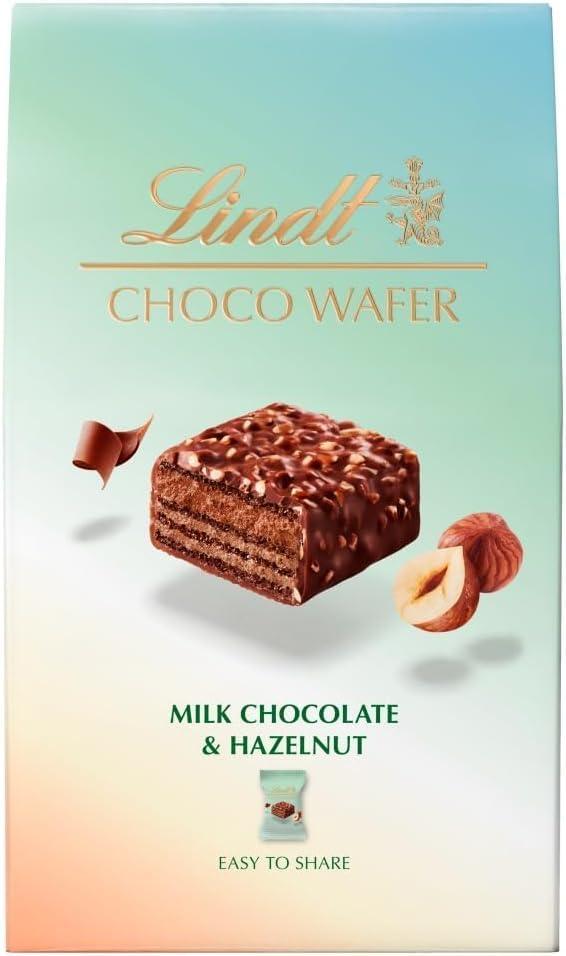 Lindat Milk Chocolate & Hazelnut Choco Wafers 135G