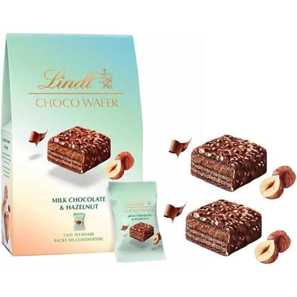 Lindat Milk Chocolate & Hazelnut Choco Wafers 135G