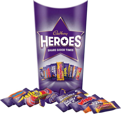 Cadbury Heroes Chocolate Carton, 290 g