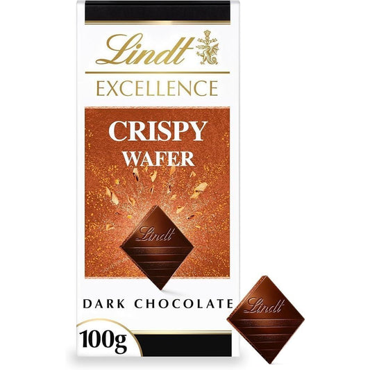 Lindat Excellence Dark Crispy Wafer 100g