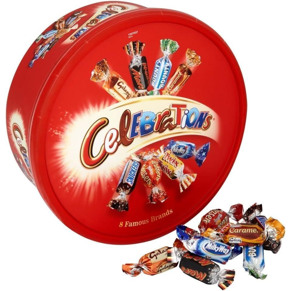 Celebrations Chocolate Tub 550G Chocolate Sharing Tub Perfect For Any Occasion 2024