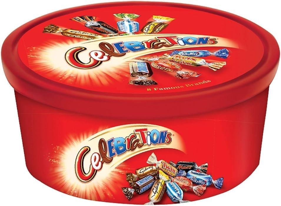 Celebrations Chocolate Tub 550G Chocolate Sharing Tub Perfect For Any Occasion 2024