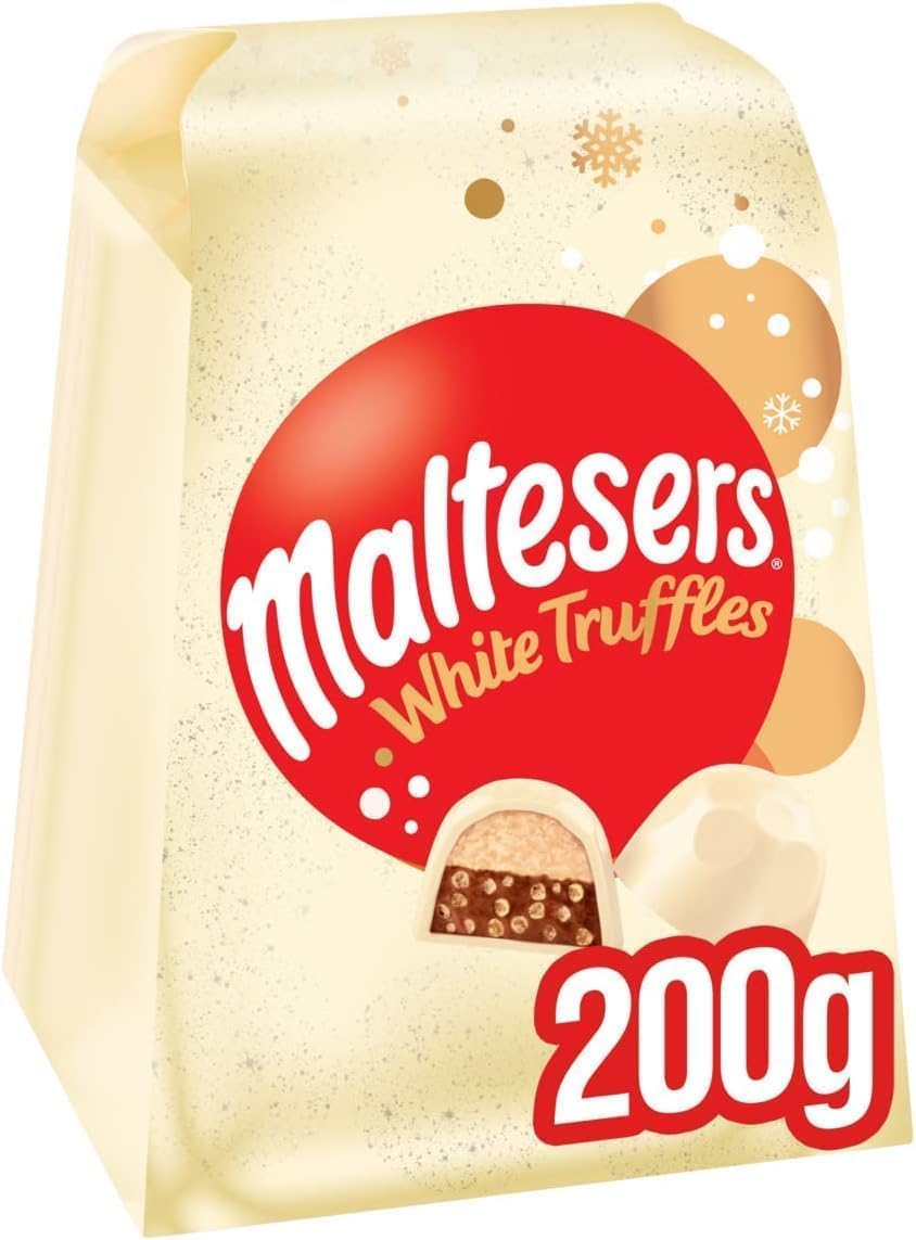 Maltesers White Chocolate Truffles Gift Box 200g