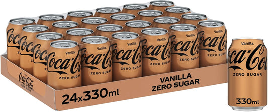 Coca-Cola Zero Sugar Vanilla 24 x 330 ml