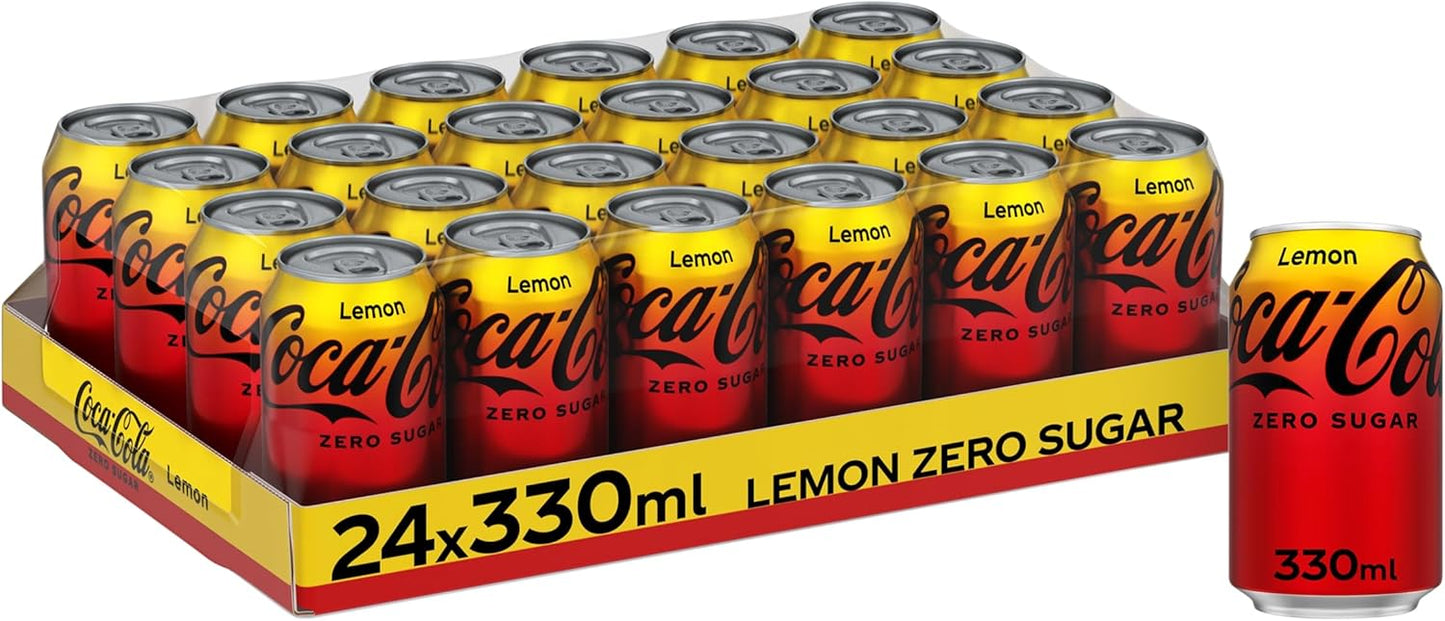 Coca-Cola Zero Sugar Lemon 24 x 330 ml