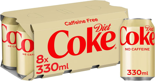 Diet Coke No Caffeine 8 x 330 ml