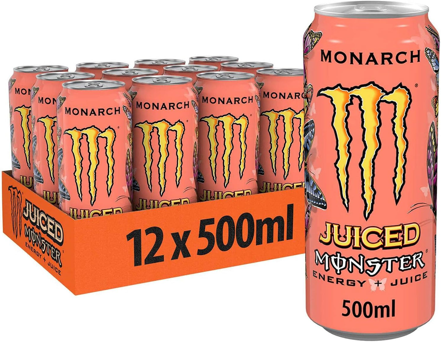 Monster Energy Monarch 500ml, Case of 12