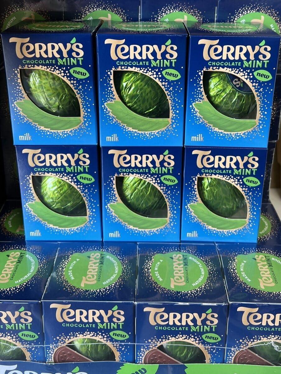 6 x Terry's Mint Milk Chocolate 145g