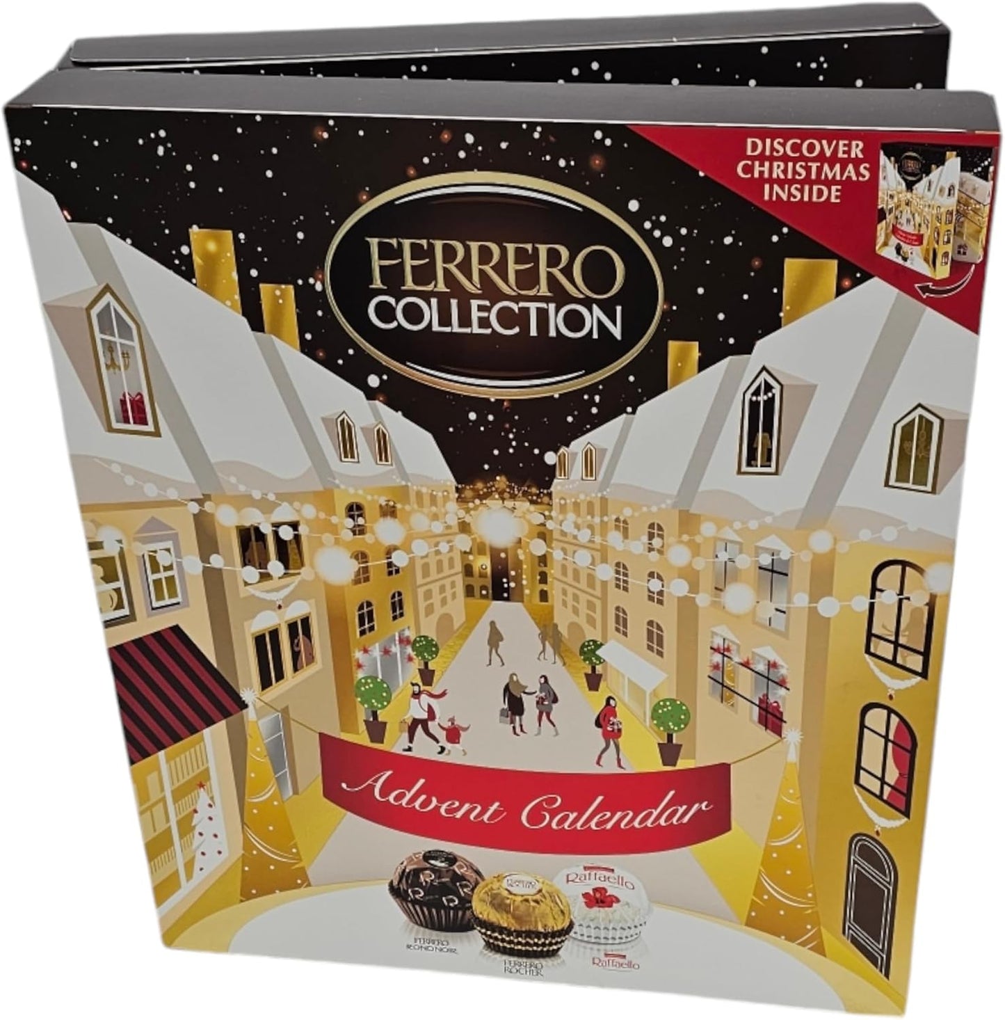 Ferrero Collection (Discover Christmas inside) Rondnoir, Rocher and Confetteria Raffaello Advent Calendar 259g