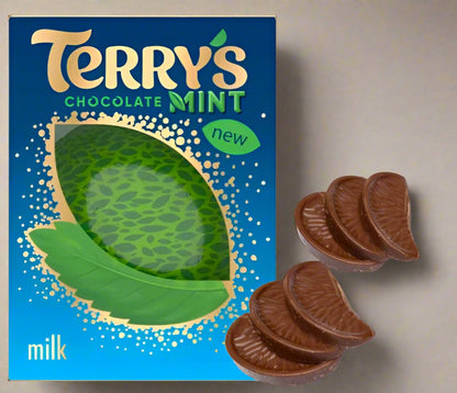 12 x Terry's Mint Milk Chocolate 145g