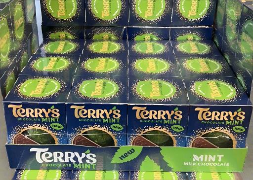 12 x Terry's Mint Milk Chocolate 145g